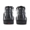 Junior Unisex Kick Hi Zip Lackleder Schwarz