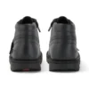 Junior Unisex Kick Hi Zip Leder-Alternative Schwarz