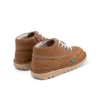Junior Unisex Kick Hi Zip Leder Hellbraun Junior Unisex Kick Hi Zip Leder Hellbraun