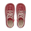 Junior Unisex Kick Hi Zip Leder Rot Junior Unisex Kick Hi Zip Leder Rot