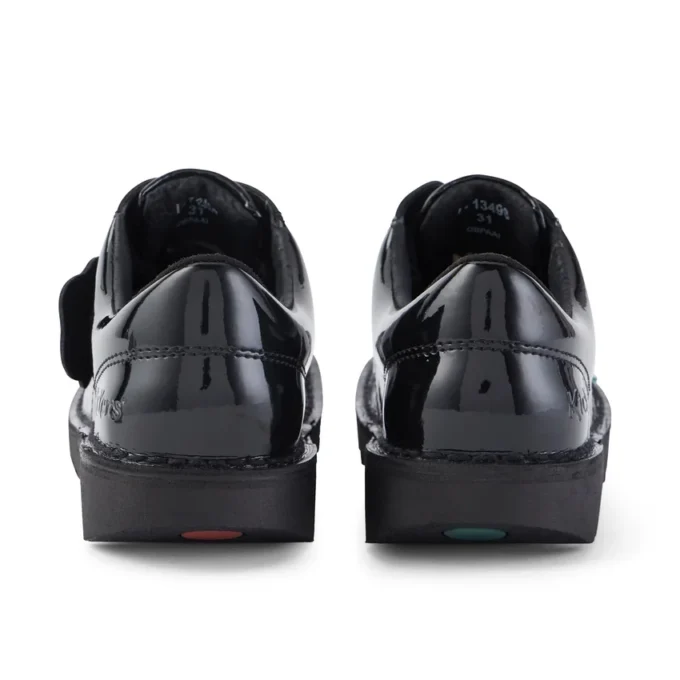 Junior Unisex Kick Lo Lackleder Schwarz Junior Unisex Kick Lo Lackleder Schwarz