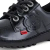 Junior Unisex Kick Lo Lackleder Schwarz Junior Unisex Kick Lo Lackleder Schwarz