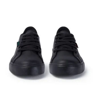 Junior Unisex Tovni Lacer Leder Schwarz