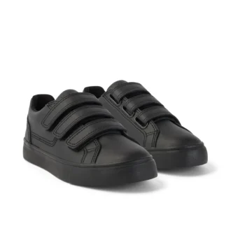 Junior Unisex Tovni Trip Leder-Alternative Schwarz
