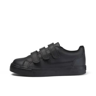 Junior Unisex Tovni Trip Leder Schwarz