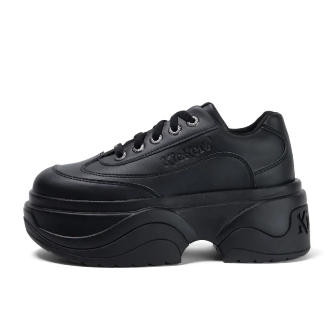 Kade Lo für Erwachsene, Unisex, Lederimitat, schwarz