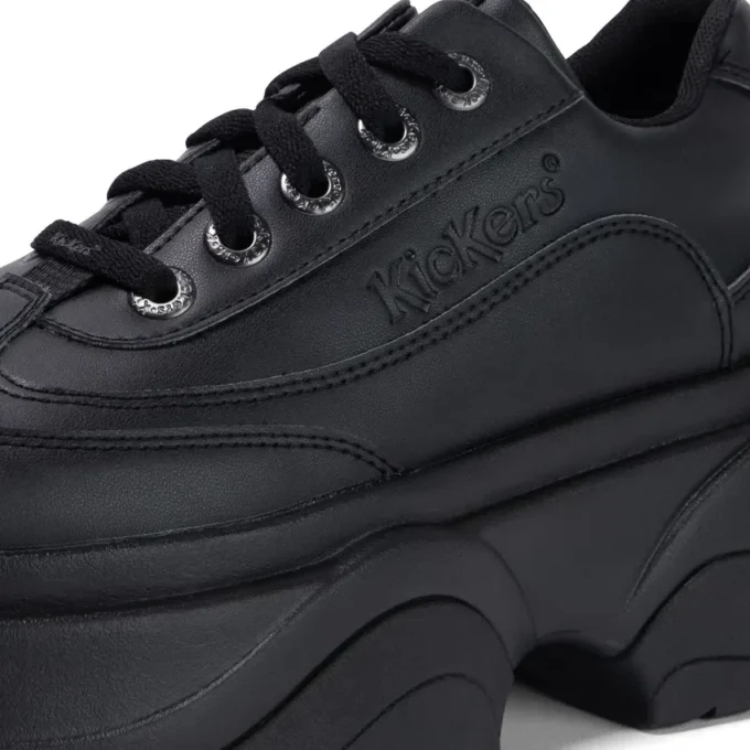 Kade Lo für Erwachsene, Unisex, Lederimitat, schwarz