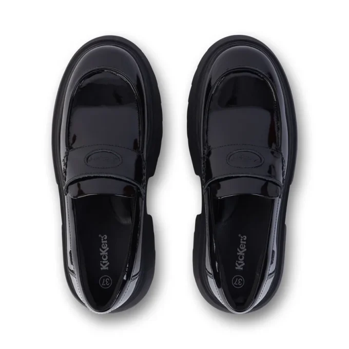 Kenzi Loafer für junge Damen, Leder, schwarz Kenzi Loafer für junge Damen, Leder, schwarz