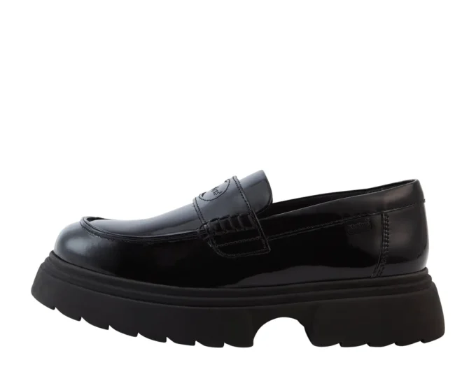 Kenzi Loafer für Mädchen, Leder, Schwarz Kenzi Loafer für Mädchen, Leder, Schwarz