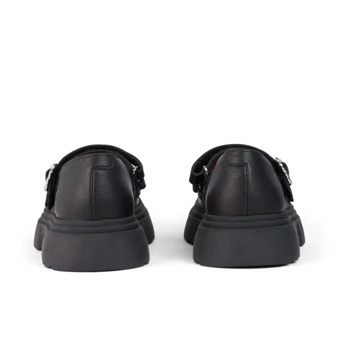 Kenzi MJ-Schuhe für Mädchen, Leder, schwarz Kenzi MJ-Schuhe für Mädchen, Leder, schwarz