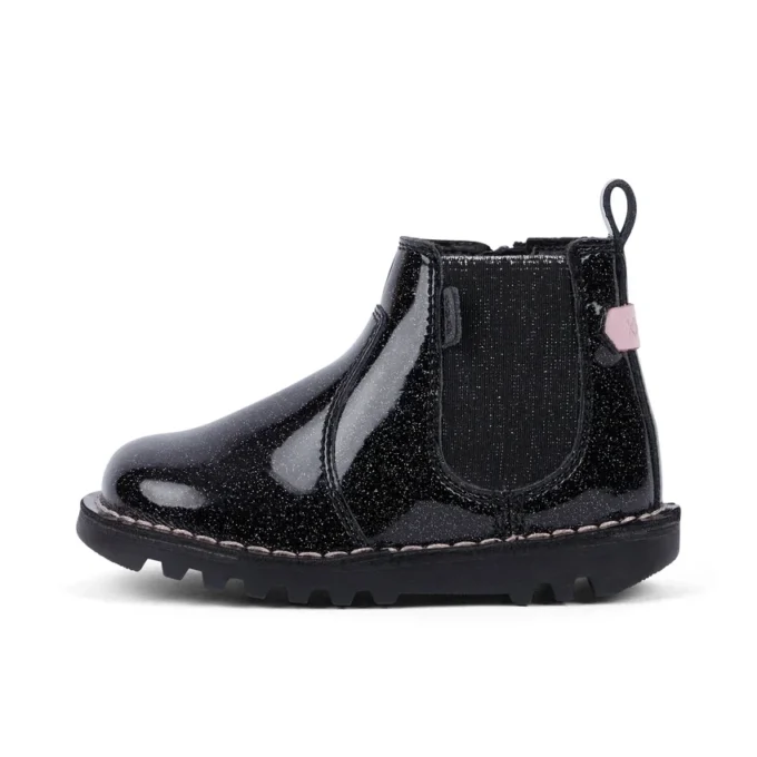 Kick Chelsea Galactic Leder Schwarz für Mädchen Kick Chelsea Galactic Leder Schwarz für Mädchen
