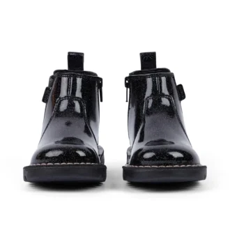 Kick Chelsea Galactic Leder Schwarz für Mädchen