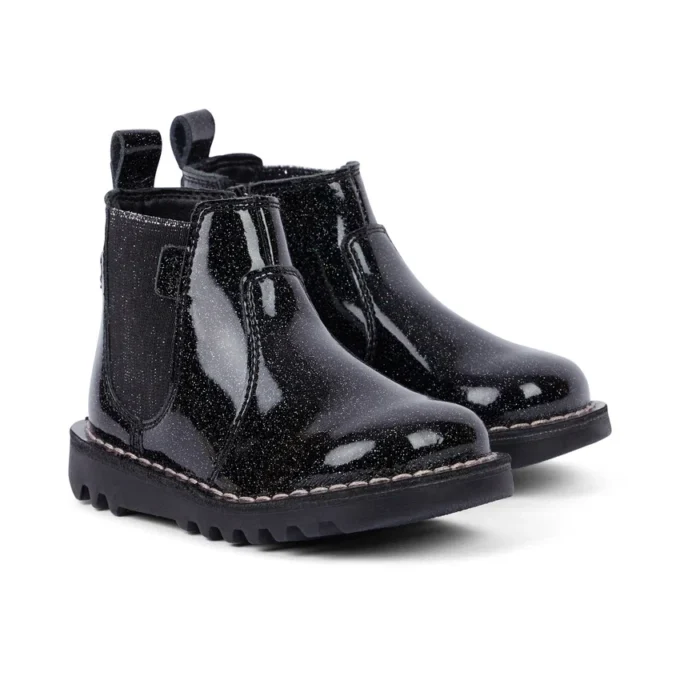 Kick Chelsea Galactic Leder Schwarz für Mädchen Kick Chelsea Galactic Leder Schwarz für Mädchen