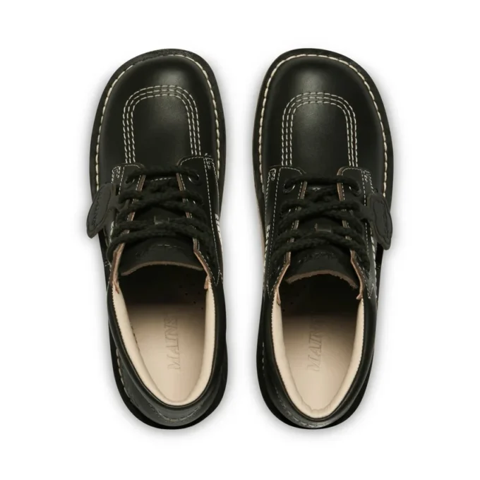 Kick Hi aus genarbtem Leder für Erwachsene, Unisex, Mains, Dunkelgrün Kick Hi aus genarbtem Leder für Erwachsene, Unisex, Mains, Dunkelgrün