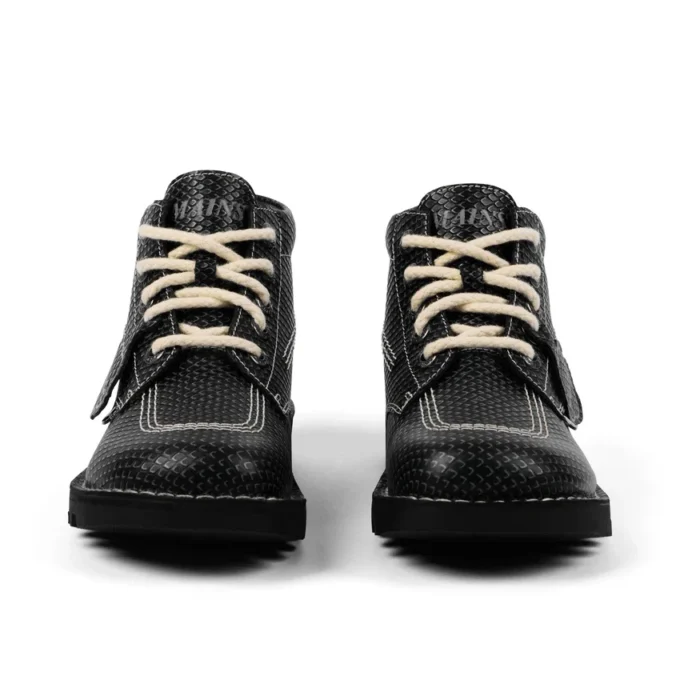 Kick Hi aus genarbtem Leder für Erwachsene, Unisex, Mains, Grau Kick Hi aus genarbtem Leder für Erwachsene, Unisex, Mains, Grau