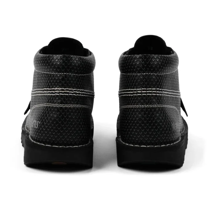 Kick Hi aus genarbtem Leder für Erwachsene, Unisex, Mains, Grau Kick Hi aus genarbtem Leder für Erwachsene, Unisex, Mains, Grau