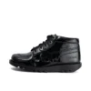 Kick Hi für Erwachsene, Damen, Leder, Lackleder-Optik, Schwarz Kick Hi für Erwachsene, Damen, Leder, Lackleder-Optik, Schwarz