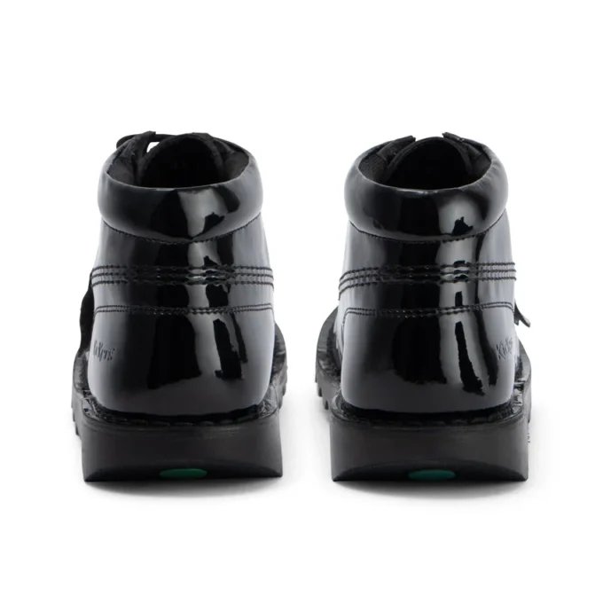 Kick Hi für Erwachsene, Damen, Leder, Lackleder-Optik, Schwarz Kick Hi für Erwachsene, Damen, Leder, Lackleder-Optik, Schwarz