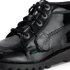 Kick Hi für Erwachsene, Damen, Leder, Lackleder-Optik, Schwarz Kick Hi für Erwachsene, Damen, Leder, Lackleder-Optik, Schwarz