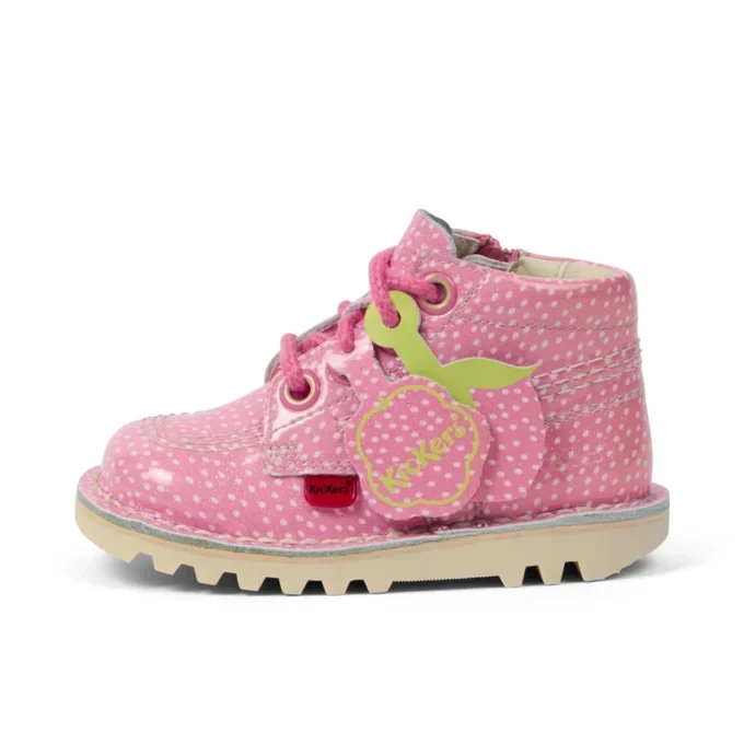 Kick Hi Fruit für Kleinkinder, Unisex, Lackleder, Rosa Kick Hi Fruit für Kleinkinder, Unisex, Lackleder, Rosa