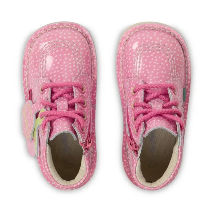 Kick Hi Fruit für Kleinkinder, Unisex, Lackleder, Rosa Kick Hi Fruit für Kleinkinder, Unisex, Lackleder, Rosa