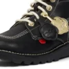 Kick Hi Goldie Stiefel für Erwachsene, Unisex, Schwarz Kick Hi Goldie Stiefel für Erwachsene, Unisex, Schwarz