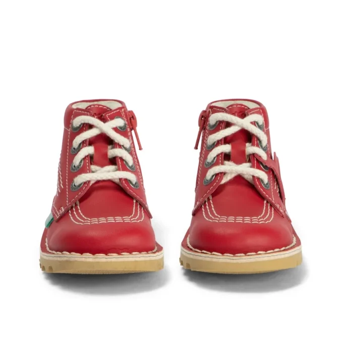 Kick Hi Hi Zip aus Lederalternative für Kleinkinder, Unisex, Rot Kick Hi Hi Zip aus Lederalternative für Kleinkinder, Unisex, Rot