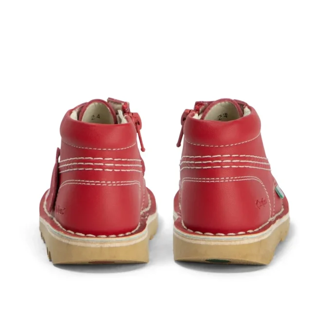 Kick Hi Hi Zip aus Lederalternative für Kleinkinder, Unisex, Rot Kick Hi Hi Zip aus Lederalternative für Kleinkinder, Unisex, Rot