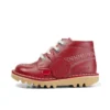 Kick Hi Hi Zip Leder für Kleinkinder, Unisex, Rot Kick Hi Hi Zip Leder für Kleinkinder, Unisex, Rot