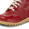 Kick Hi Hi Zip Leder für Kleinkinder, Unisex, Rot Kick Hi Hi Zip Leder für Kleinkinder, Unisex, Rot