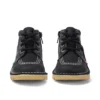 Kick Hi Hi Zip Leder für Kleinkinder, Unisex, Schwarz/Weiß Kick Hi Hi Zip Leder für Kleinkinder, Unisex, Schwarz/Weiß