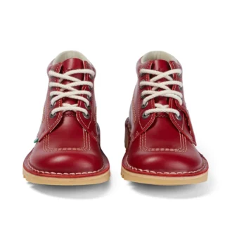 Kick Hi Leder für Erwachsene, Damen, Rot