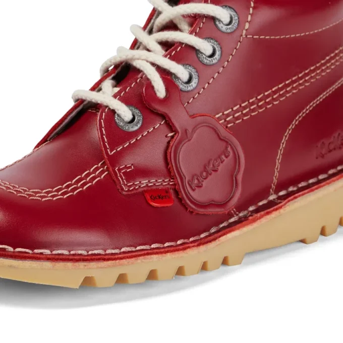 Kick Hi Leder für Erwachsene, Damen, Rot Kick Hi Leder für Erwachsene, Damen, Rot