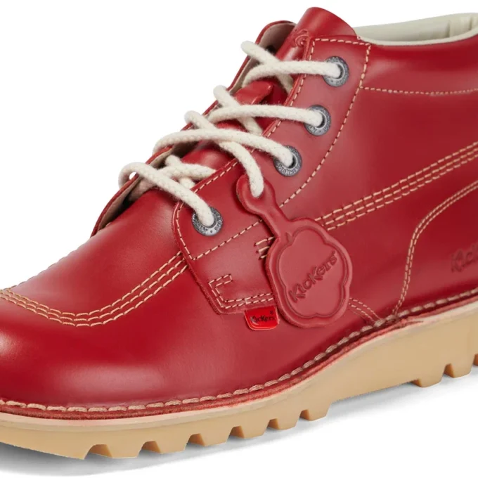 Kick Hi Leder Rot für Herren Kick Hi Leder Rot für Herren