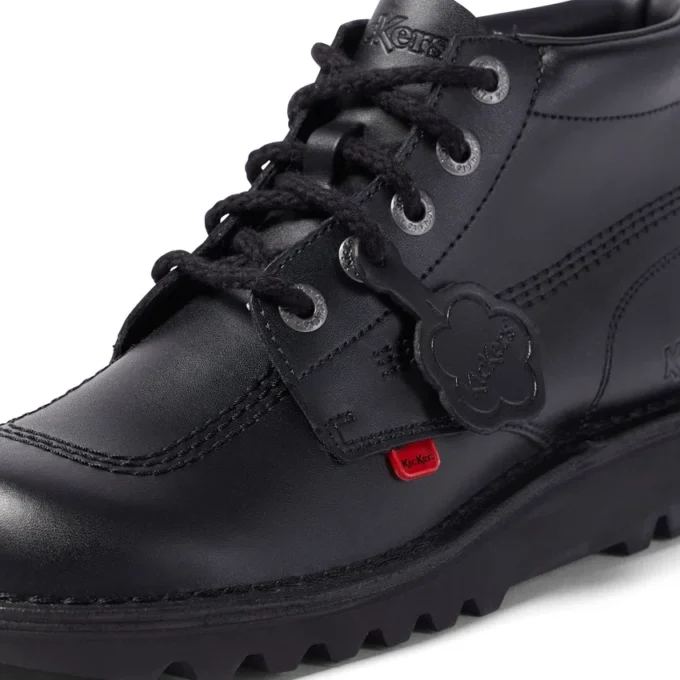Kick Hi Leder Schwarz für Herren Kick Hi Leder Schwarz für Herren