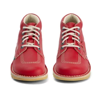 Kick Hi Lederalternative für Erwachsene, Unisex, Rot