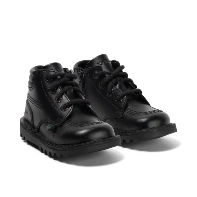 Kick Hi Padded Leder Schwarz für Jungen Kick Hi Padded Leder Schwarz für Jungen