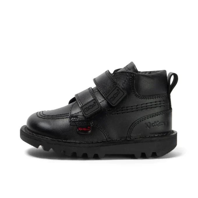 Kick Hi Roll Leder Schwarz für kleine Jungen Kick Hi Roll Leder Schwarz für kleine Jungen
