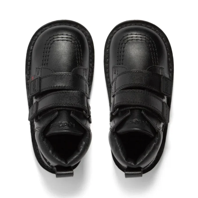 Kick Hi Roll Leder Schwarz für kleine Jungen Kick Hi Roll Leder Schwarz für kleine Jungen
