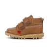 Kick Hi Roll Unisex für Kleinkinder, Leder, hellbraun Kick Hi Roll Unisex für Kleinkinder, Leder, hellbraun