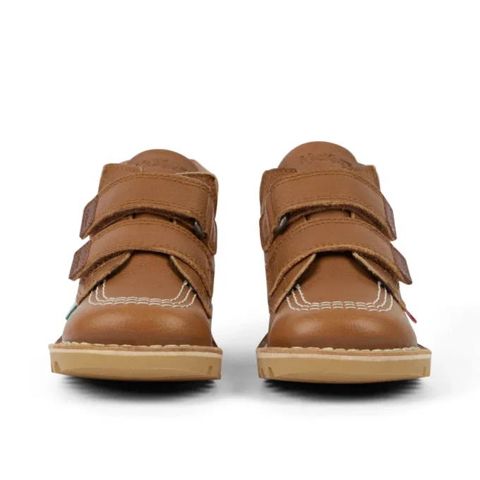 Kick Hi Roll Unisex für Kleinkinder, Leder, hellbraun Kick Hi Roll Unisex für Kleinkinder, Leder, hellbraun