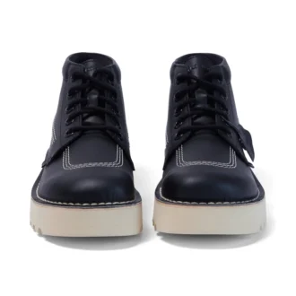 Kick Hi Stack Leder Alternative Schwarz für Erwachsene (Unisex)