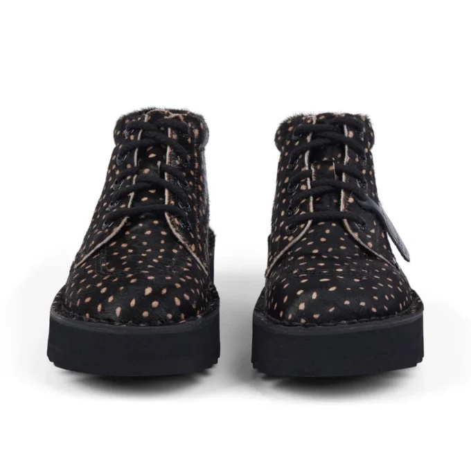 Kick Hi Stack Spot Leder Schwarz für Erwachsene (Unisex) Kick Hi Stack Spot Leder Schwarz für Erwachsene (Unisex)