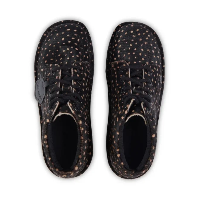 Kick Hi Stack Spot Leder Schwarz für Erwachsene (Unisex) Kick Hi Stack Spot Leder Schwarz für Erwachsene (Unisex)