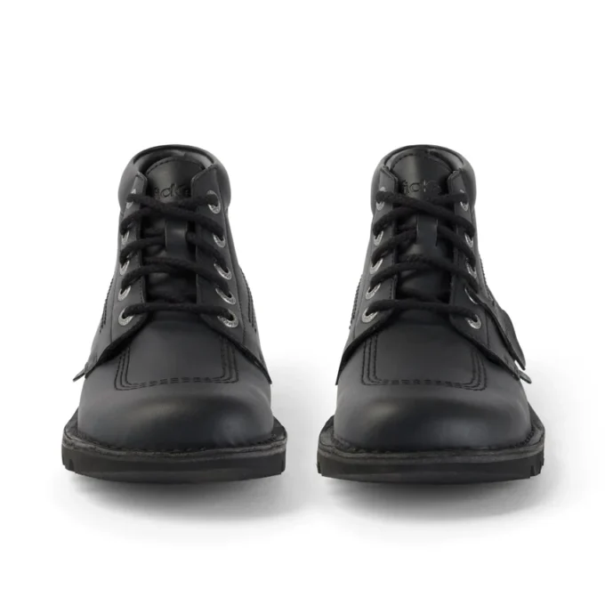 Jugend Unisex Kick Hi Leder Alternative Schwarz Jugend Unisex Kick Hi Leder Alternative Schwarz