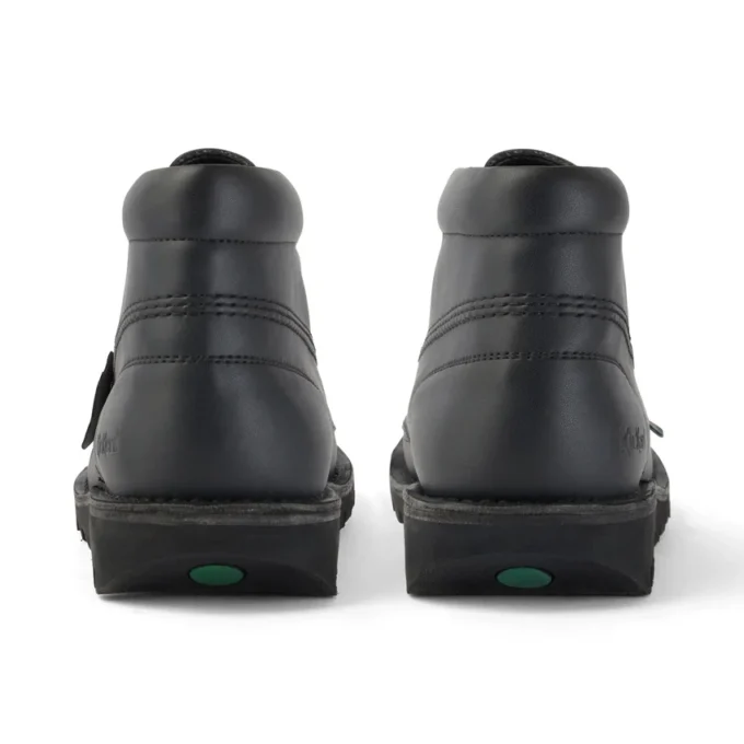 Jugend Unisex Kick Hi Leder Alternative Schwarz Jugend Unisex Kick Hi Leder Alternative Schwarz
