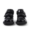 Kick Hi Vel Brogue Lackleder für Mädchen im Kleinkindalter, schwarz Kick Hi Vel Brogue Lackleder für Mädchen im Kleinkindalter, schwarz