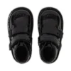 Kick Hi Vel Brogue Lackleder für Mädchen im Kleinkindalter, schwarz Kick Hi Vel Brogue Lackleder für Mädchen im Kleinkindalter, schwarz