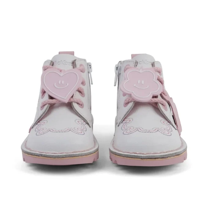 Kick Hi Wave Leder Weiß für Mädchen Kick Hi Wave Leder Weiß für Mädchen