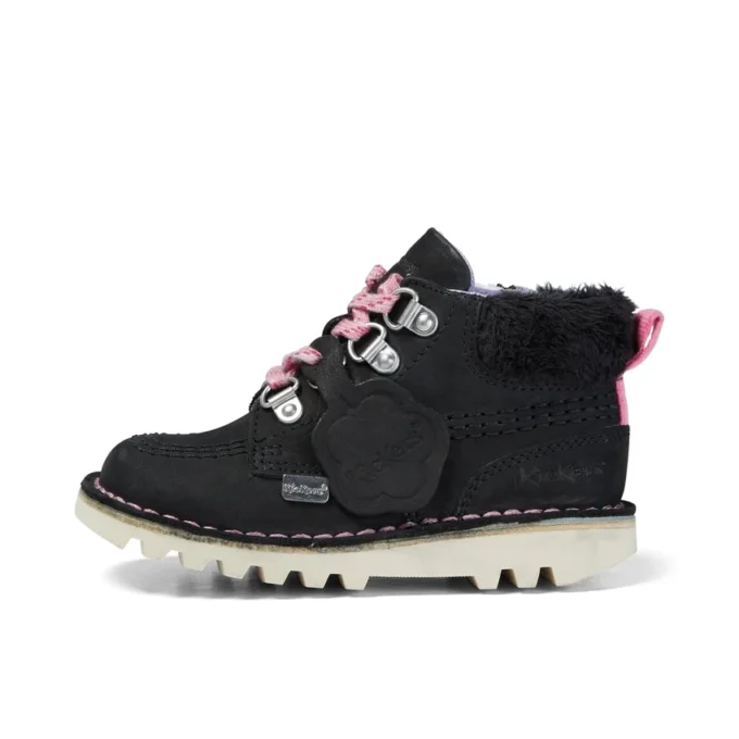 Kick Hi Winter Nubuk für Mädchen, schwarz Kick Hi Winter Nubuk für Mädchen, schwarz